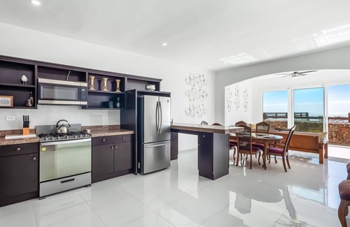 La Paloma House | Bright dog-friendly home with heated pool, hot tub, streaming, & ocean views