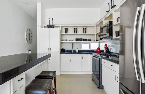 La Paloma Villa | Bright dog-friendly villa with beach views, private patio, outdoor pool, kitchen