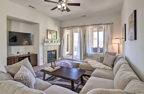 Terra Lago House | Bright Indio Escape with Private Pool and Spa!