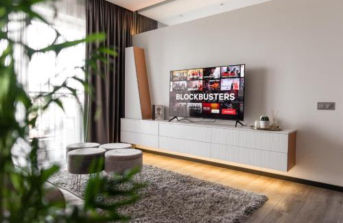 Kaunas Apartment | Bright Kaunas apartment with Castle view