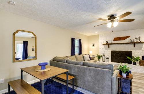 Knoxville House | Bright Knoxville Vacation Rental with Large Backyard