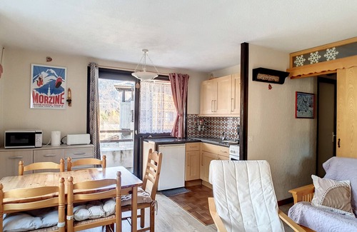 Saint-Jean-dʼAulps Apartment | BRIGHT STUDIO APARTMENT - SAINT JEAN D'AULPS SKI RESORT - 4 PEOPLE - RELAIS S29