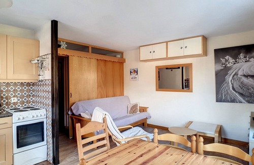 Saint-Jean-dʼAulps Apartment | BRIGHT STUDIO APARTMENT - SAINT JEAN D'AULPS SKI RESORT - 4 PEOPLE - RELAIS S29