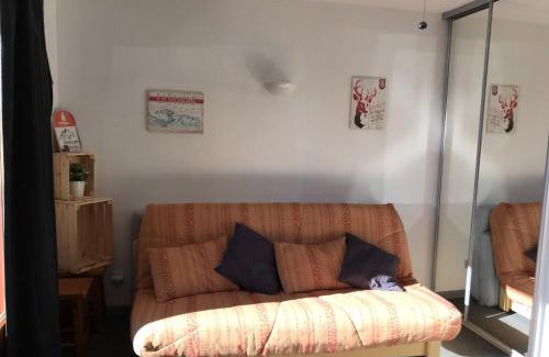 Plagne Villages Apartment | Bright studio with balcony