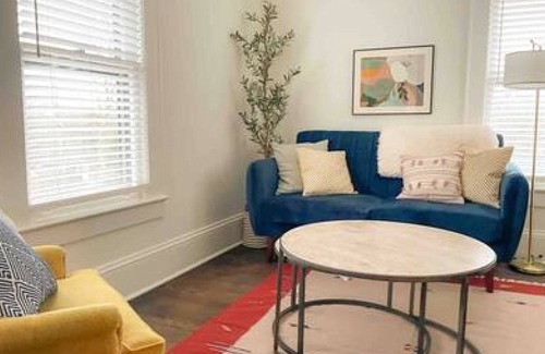 Morganton Apartment | Bright, Top floor downtown apartment with balcony