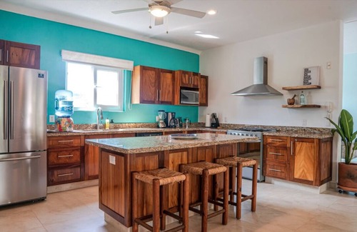 Emiliano Zapata Condo | Bright & Tranquil Gated Boutique Villa, Steps to Surf Break, Amazing Amenities