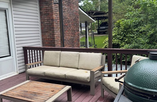 Cumming House | Bring the family and enjoy this Lake Front home. with AC, WiFi - Pet friendly