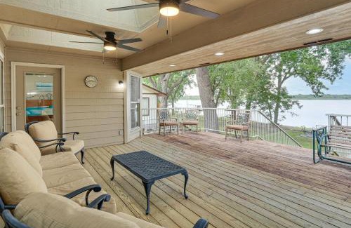 Grove House | Bring Your Boat! Lakefront Home with Dock in Grove