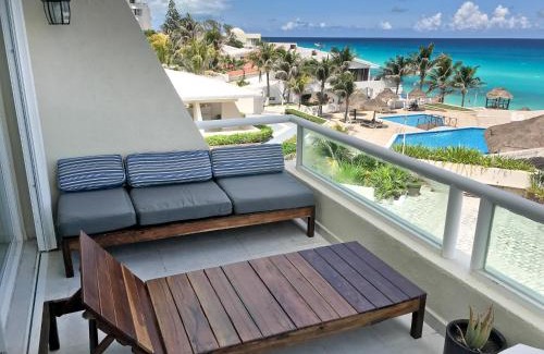 Zona Hotelera Apartment | Brisas Shores Terrace, Beachfront Apartments 1 bedroom with pool, Cancun hotel zone