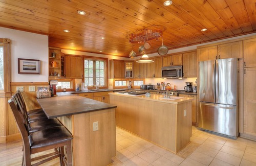 Rangeley House | Brooklake - Custom built home on Dodge Pond, with 250' on Dodge Pond Stream too
