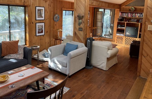 Sandisfield House | Brookside Hideaway: Charming, cozy, 4 Bedroom home in wooded vacation community