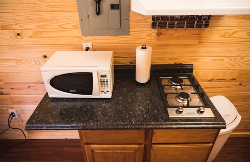 Frank Cabin | Buck Hill Tiny Home Cabin #5 Honeymoon Suite ADA Compliant