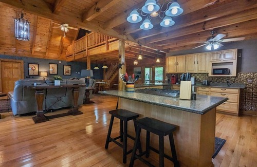 Waynesville House | Buck Run on Balsam Ridge, Log Home, A place for togetherness, Well Stocked