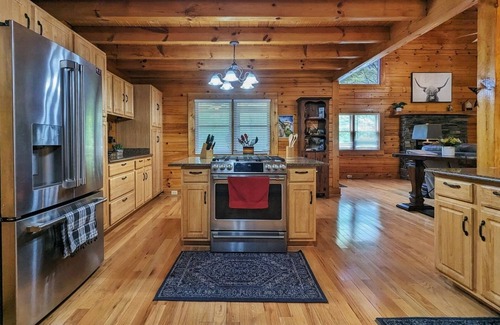 Waynesville House | Buck Run on Balsam Ridge, Log Home, A place for togetherness, Well Stocked