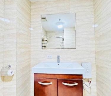 Kapitolyo Apartment | Budget Family Room at Ace Suites by the Famous Indoor Water Spa