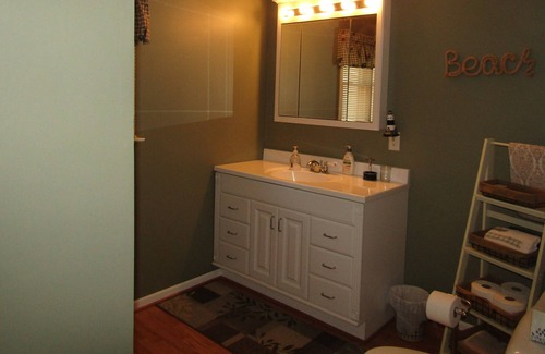 East Tawas House | Budget friendly cottage right across from Lake Huron Sandy Beach