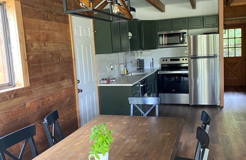 Alpine House | Buffalo Cabin -charming Alpine retreat w/king bed