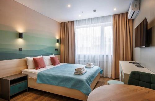 Nur-Sultan Hotel | Bugun апарт-гостиница с птичьего полета, EXPO