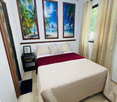 El Sunzal Apartment | Bungalow 16 Wifi TV AC Sunzal Beach SURF