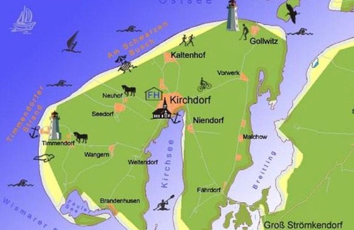 Insel Poel House | Bungalow Ostseeblick
