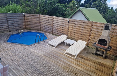Lepinay House | Bungalows Corail, F3 with private pool in Sainte Luce, Martinique