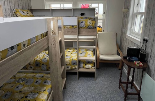 Baleshare House | Bunk bed room for 4 next to the sea