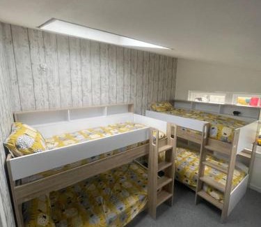 Baleshare House | Bunk bed room for 4 next to the sea