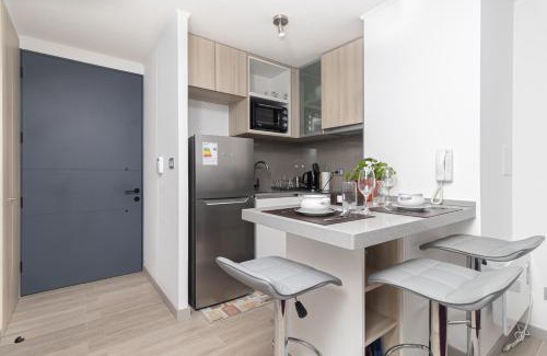 Concon Apartment | Burgundy View 1BR W/View, Balcony & Parking.