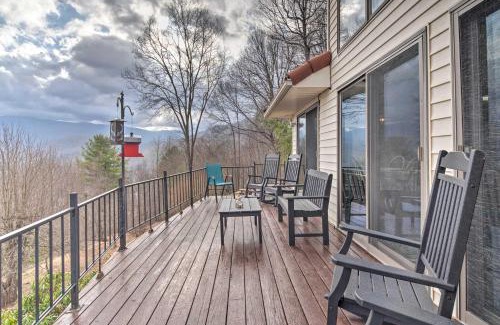Burnsville House | Burnsville Home with Deck and Panoramic Mountain Views