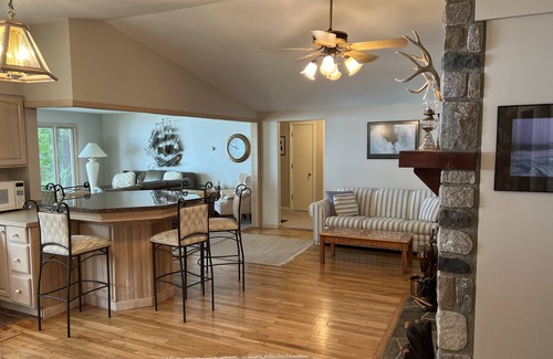 Cheboygan County Cottage | Burt Lake, Lake Front Family Vacation Home, 4BR-2BA, Amazing Sunsets!