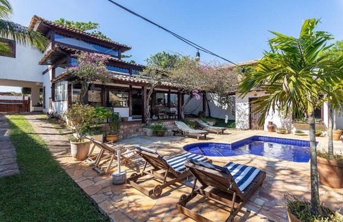 Porto Belo House | Bz56! 80m da praia com piscina e sauna