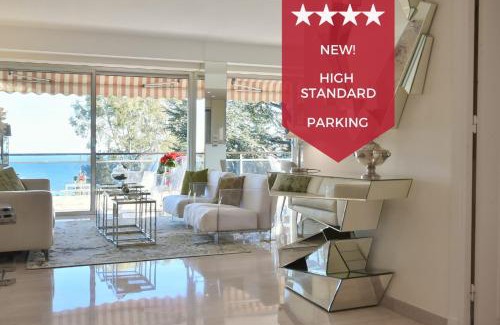 Vallauris Apartment | Côte d’Azur Sea View Tennis Beach Access