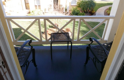 Downtown Historic District Apartment | C1, Perfect location in city center with balcony, near beaches, free parking!