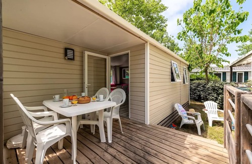 Sainte-Catherine-de-Fierbois House | Campsite Le Parc de Fierbois* - Comfort Mobile Home 4 Rooms 6 People Air Conditioned