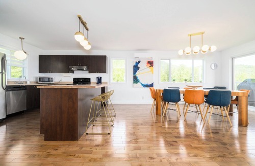 Petite-Riviere-Saint-Francois House | Hôtel à la maison - Le Beau-Mont, fleuve et spa