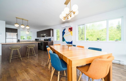 Petite-Riviere-Saint-Francois House | Hôtel à la maison - Le Beau-Mont, fleuve et spa