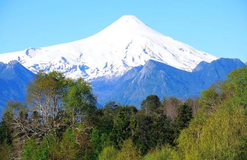 Pucon Ski Chalet | Cabaña Caburgua Hermosa vista al Volcán, Senderos del Bosque