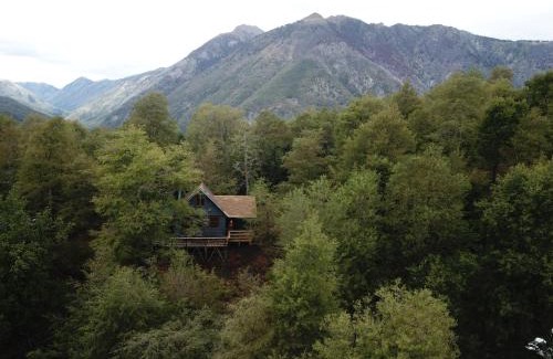 Melipeuco Cabin | Cabaña Conguillio Chercan con refrigerador