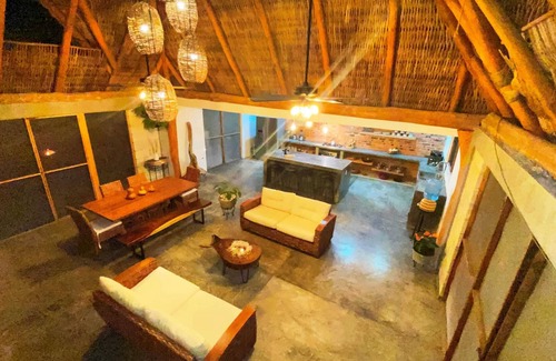 Chacala Villa | Cabaña para 8 con Alberca a solo 3 min de la Playa