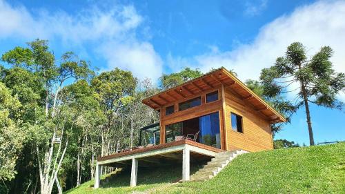 Rancho Queimado House | Cabana Bad Wolf - Rancho Queimado - SC