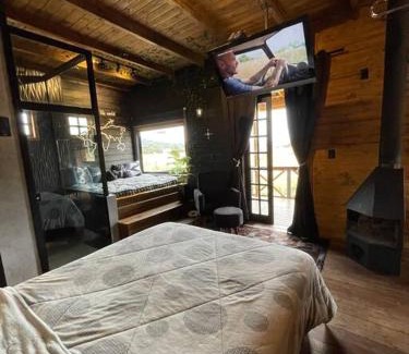 Vacas Gordas Ski Chalet | Cabana ICE forest