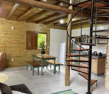Praia Grande House | Cabana Refúgio dos Passarinhos