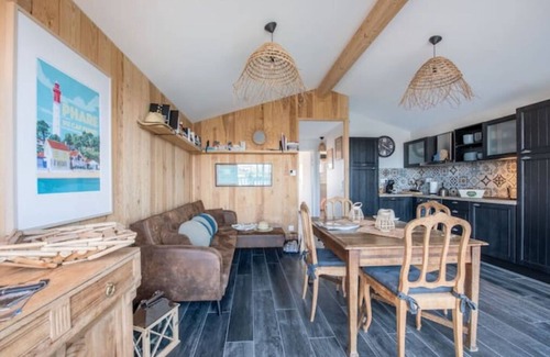 Gujan-Mestras Cabin | Cabane Bois n°4 Bord de Leau Bassin Darcachon