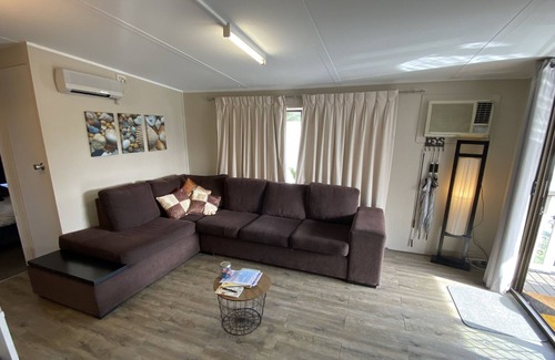 Batehaven Cabin | Cabin 107 Sandy Toes is your beach home away from home.