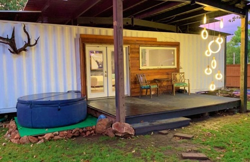 Grove House | Cabin 3: Very first container home at Grand Lake for vacation rental! 2 Bedroom