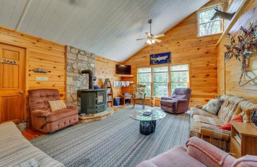 Petersburg House | Cabin Comfort Near PSU! Fire Pit and On-Site Trails