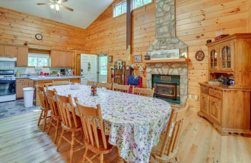 Petersburg House | Cabin Comfort Near PSU! Fire Pit and On-Site Trails