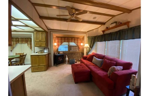 Milford RV Rental | Cabin in the woods, home away from home.