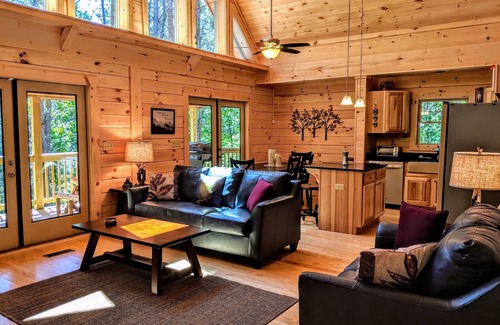 Fletcher Cabin | Cabin life near Asheville/Hendersonville. Secluded but still convenient escape!n