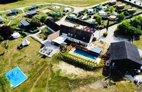 Chisseaux House | Cabin Lodge duo SPA (17 m² - 1 Schlafzimmer) 2 Personen